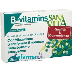 SANT'ANNA Sanavita B-Vitamins Integratore 30Compresse