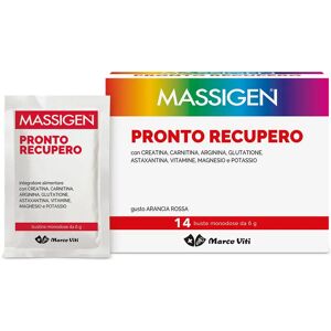 Massigen Pronto Recupero Integratore Multiminerale Multivitaminico 14 Bustine