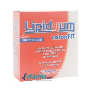 Lipidyum Frutti Rossi Integratore di Fibre 20 Bustine