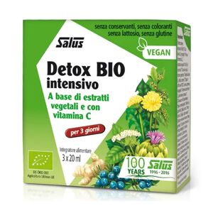 Salus Detox Bio Intensivo Integratore 3 Flaconcini da 20 ml