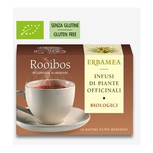 Erbamea ROOIBOS 20 bustine filtro da agricoltura Biologica