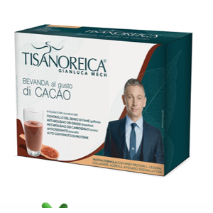 Tisanoreica BEVANDA GUSTO CACAO 4 PAT da 28,5g.