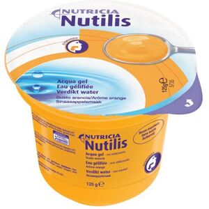 nutilis acqua gel bevanda di facile ingestione all'arancia 12x125 g uomo