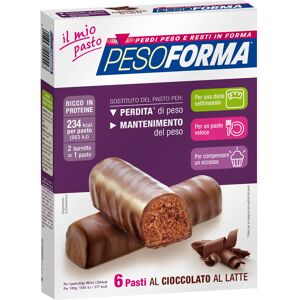 Nutrition & Sante' Italia Spa Pesoforma Bar Ciocc Latte 12pz