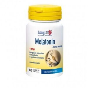 Longlife Melatonin - Integratore alimentare per il sonno 120 compresse