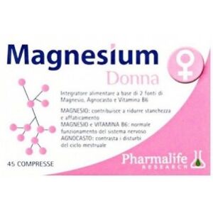 Pharmalife Magnesium Donna integratore alimentare 45 Compresse