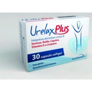 Ecupharma Urelax Plus - integratore per il benessere delle vie urinarie 30 capsule