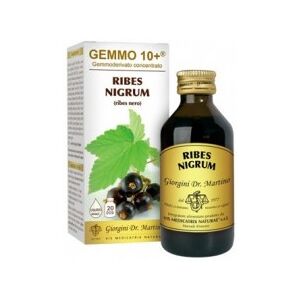 Dr. Giorgini Gemmo 10+ Ribes Nero 200 ml - integratore alimentare per le ipersensibilità sta