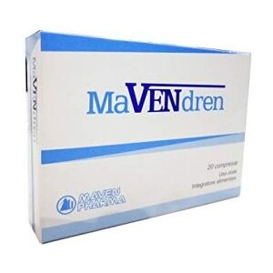 Maven Pharma Mavendren 20 Compresse - Integratore alimentare drenante