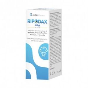 Audax Pharma Ripodax Baby gocce - integratore alimentare riduce il tempo per addormentarsi