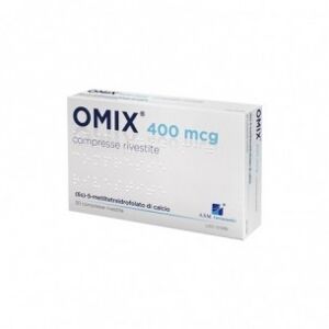 A. S. M. Farmaceutici Omix400 Mcg 30 Compresse - Integratore Alimentare Di Vitamine Del Gruppo B