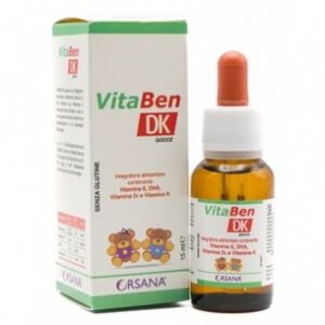 Orsana Italia Vitaben dk Gocce 15 ml - Integratore per la crescita del neonato