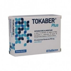 Polifarma Tokaber Plus 30 Compresse - Integratore alimentare per il peso corporeo
