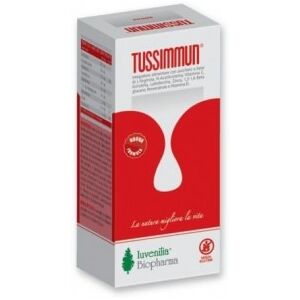 Iuvenilia Biopharma Tussimmun Sciroppo 200 ml - Integratore per le prime vie respiratorie