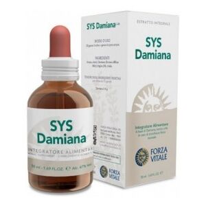 Forza Vitale Sys Damiana 50 ml - Integratore per il tono psico fisico