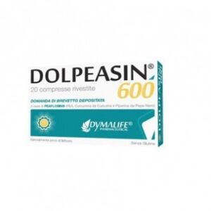 Dymalife Pharmaceutical Dolpeasin 600 - Integratore antiossidante 20 compresse rivestite
