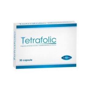 Enfarma Tetrafolic 30 capsule - Integratore per il corretto funzionamento delle ovaie