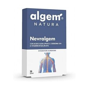 Algem Natura Nevralgem 30 capsule - Integratore per il sistema nervoso