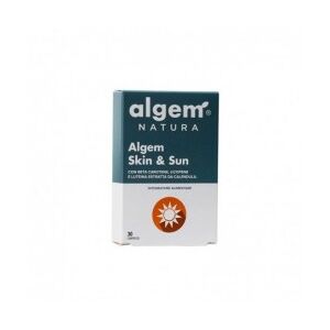 Algem Natura Algem Skin&Sun 30 Compresse - Integratore per la pelle
