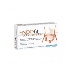 Infarma Endofit Colon Sensibile 30 Compresse - Integratore per il benessere gastrointest