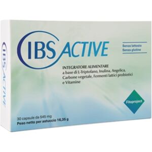 Fitoproject Linea Benessere dell'intestino IBS Active Integratore 30 Capsule