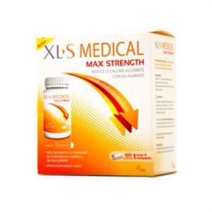 XL-S XLS Medical Linea Controllo del Peso Max Strenght Integratore 120 Compr. 1 Mese