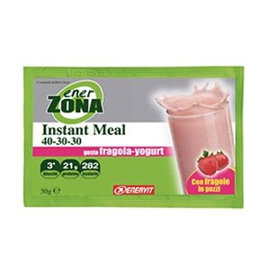 EnerZona Linea Alimentazione Dieta a ZONA Instant Meal Fragola Yogurt 40-30-30