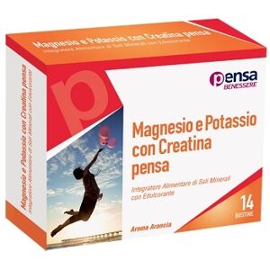 Pensa Linea Vitamine e Minerali Magnesio e Potassio con Creatina 14 Bustine