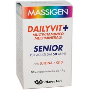 Massigen Linea Benessere ed Equilibrio Dailyvit+ Senior 30 Compresse