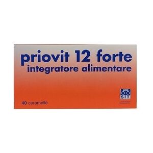 Sit laboratorio farmaceutico Priovit 12 Forte integratore 40 Caramelle