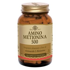 Solgar Linea Controllo del Peso Amino Metionina 500 Integratore 30 Capsule