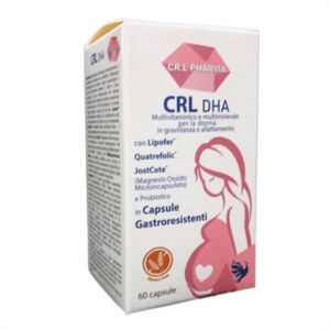 Cr.l Pharma Linea Gravidanza e Allattamento Crl Dha 60 Capsule