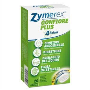 Farmapro Linea Intestino Sano Zymerex Gonfiore Plus Integratore 20 Compresse
