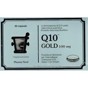 Pharma Nord Linea Antiossidanti Q10 Gold Integratore 60 Capsule