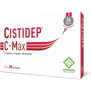 Erbozeta Linea Benessere delle vie Urinarie Cistidep C- Max 20 Compresse