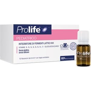 Prolife Linea Fermenti Pediatrico Integratore 10 Flaconcini