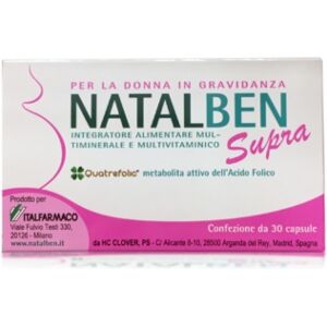 Italfarmaco Linea Benessere Donna Natalben Supra Integratore 30 Capsule