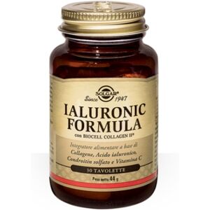 Solgar Linea Benessere delle Articolazioni Ialuronic Formula 30 Tavolette.