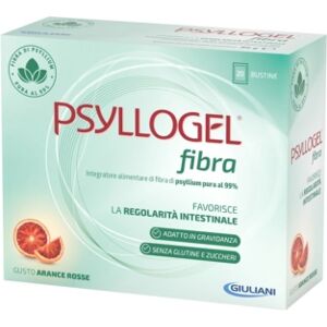 Giuliani Nathura Linea intestino sano Psyllogel Fibra 20 Bustine gusto Arance Rosse