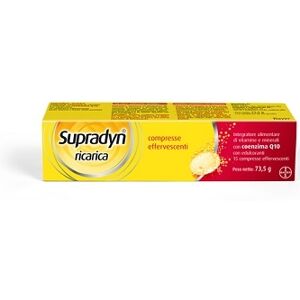 Supradyn Linea Difese Immunitarie Ricarica Integratore 15 Compresse eff