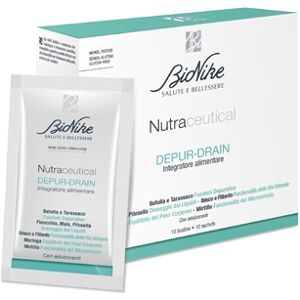 BioNike Linea Nutraceutical Depur-Drain integratore 10 Bustine