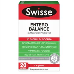 Swisse Linea Intestino Sano Entero Balance Integratore 20 Capsule