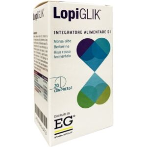 Eg Farmaceutici Linea Controllo del Colesterolo Lopiglik 20 compresse