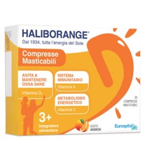 Eurospital Linea Vitamine Haliborange Integratore 30 compresse masticabili