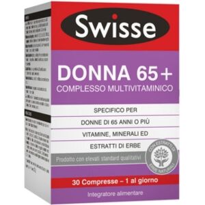 Swisse LineaVitamine e Mineali Donna 65+ Multivitaminico 30 Compresse