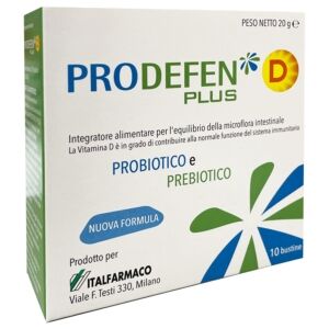 Italfarmaco Linea Intestino Sano Prodefen D Plus Integratore 10 Bustine