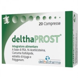 Deltha Pharma Linea Bennessere delle vie Urinarie Delthaprost 20 Compresse
