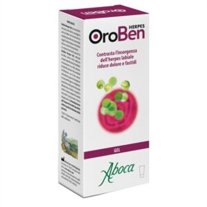 Aboca Linea Protezione delle labbra Oroben Herpes Gel 8 ml