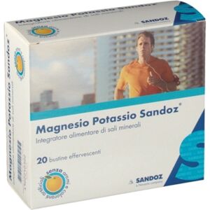 Sandoz Linea Sali Minerali Magnesio e Potassio Integratore 20 Bustine