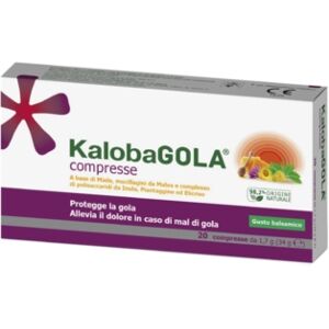 Schwabe Pharma Linea Gola Sana Kaloba Gola Balsamico 20 Compresse